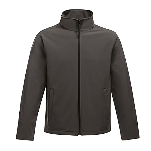 Regatta Herren Ablaze Men's Printable Softshell Jacke, Grau/Schwarz (Seal Grey/Black), S von Regatta