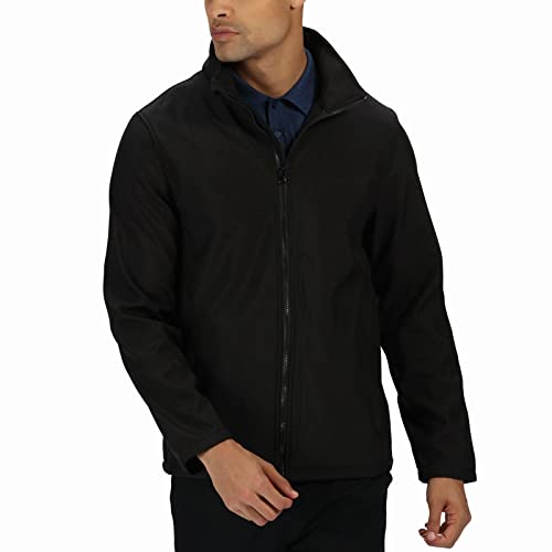 Regatta Professional Herren Regatta Ablaze Men's Printable Softshell Jacke, Schwarz/Schwarz, S von Regatta Professional