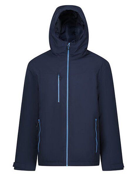 Regatta Professional Herren Wasserdichte Softshelljacke mit Kapuze Recycled kontrastfarbene Reißverschlüsse von Regatta Professional