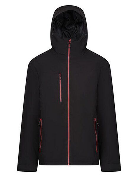 Regatta Professional Herren Wasserdichte Softshelljacke mit Kapuze Recycled kontrastfarbene Reißverschlüsse Regatta Professional Herren Wasserdichte Softshelljacke mit Kapuze Recycled kontrastfarbene Reißverschlüsse von Regatta Professional