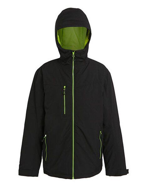 Regatta Professional Herren Wasserdichte Softshelljacke mit Kapuze Recycled kontrastfarbene Reißverschlüsse von Regatta Professional