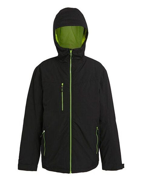Regatta Professional Herren Wasserdichte Softshelljacke mit Kapuze Recycled kontrastfarbene Reißverschlüsse von Regatta Professional