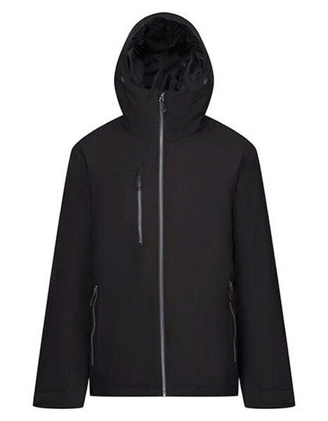 Regatta Professional Herren Wasserdichte Softshelljacke mit Kapuze Recycled kontrastfarbene Reißverschlüsse von Regatta Professional