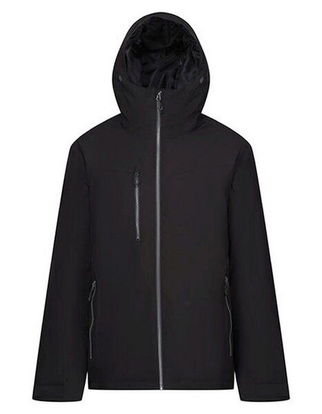 Regatta Professional Herren Wasserdichte Softshelljacke mit Kapuze Recycled kontrastfarbene Reißverschlüsse von Regatta Professional