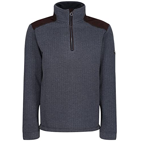 Regatta Professional Holbeck Herren Fleece mit halbem Reißverschluss, navy, XL von Regatta