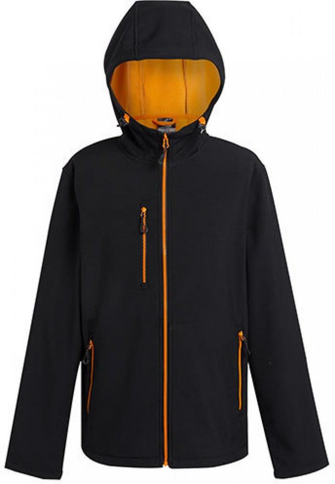 Regatta Professional Outdoorjacke Navigate 2-Layer Hooded Softshell Jacket Herren von Regatta Professional