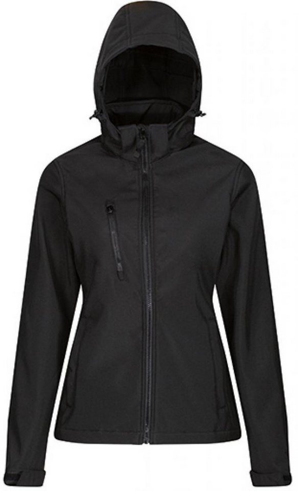 Regatta Professional Softshelljacke Womens Venturer 3-layer Printable Hooded Softshell Jacket von Regatta Professional