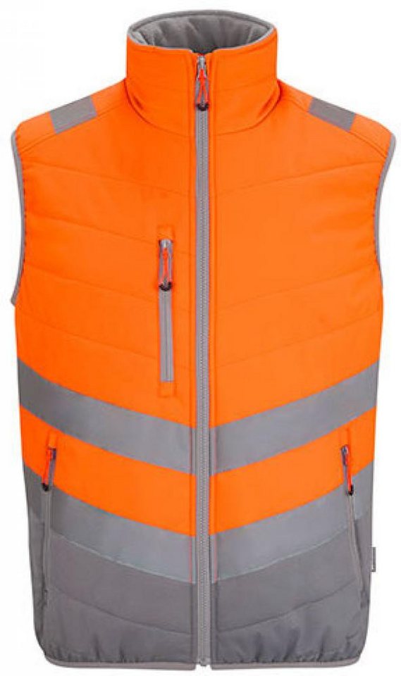 Regatta Professional Warnweste Hi-Vis 2-Tone Thermal Baffle Sicherheitsweste winddicht von Regatta Professional