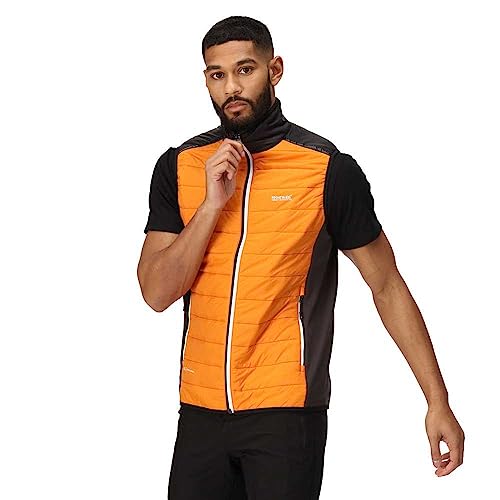 REGATTA GREAT OUTDOORS Halton B/W VII OrangPep/Blk - L von Regatta