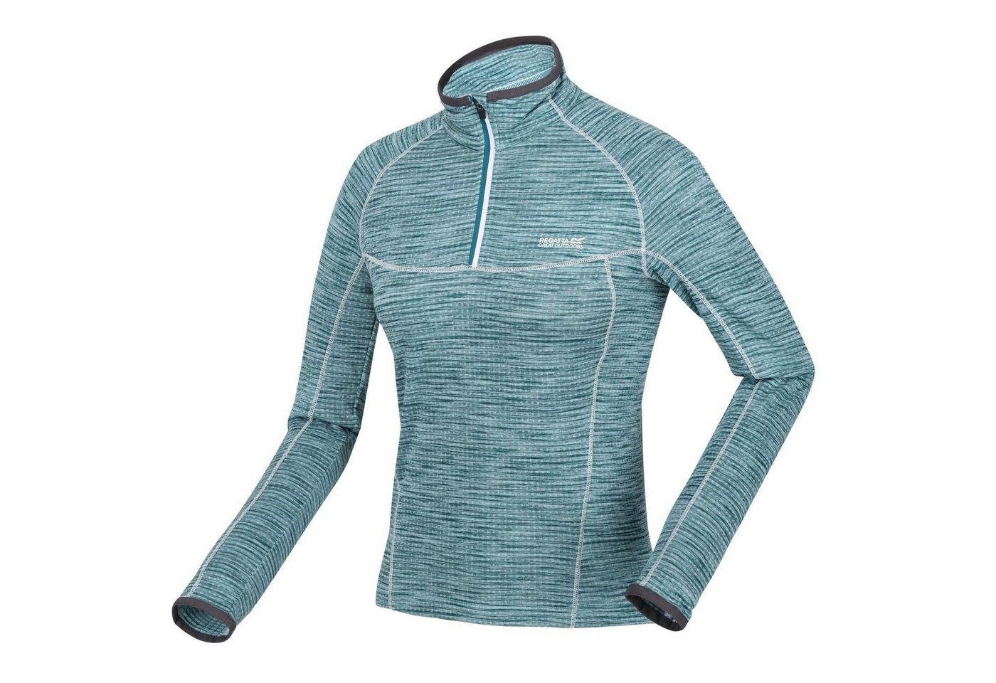 Regatta 2-in-1-Pullover Yonder Powerstretch Midlayer Shirt für Damen von Regatta