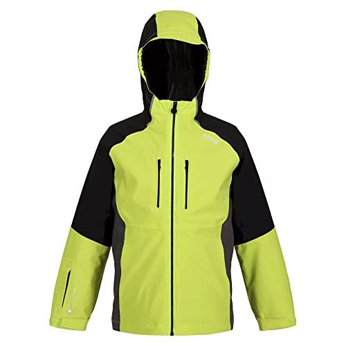 Regatta 3 in 1 Jacke für Kinder Wasserdicht mit Kapuze, Farbe:Lime, Kinder Größen:104 von Regatta