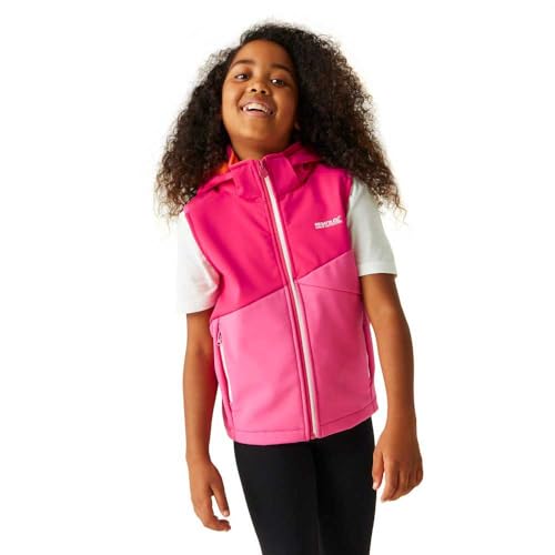 Regatta Acidity II Softshell-Bodywarmer für Mädchen, rose von Regatta