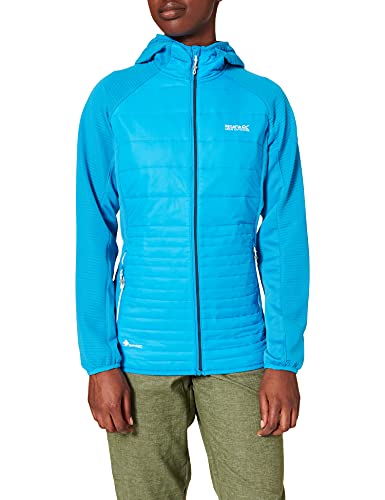 Regatta Andreson V Wasserabweisende, isolierende, faltbare und leichte Baffle-Jacke mit Kapuze und Reißverschlusstaschen von Regatta