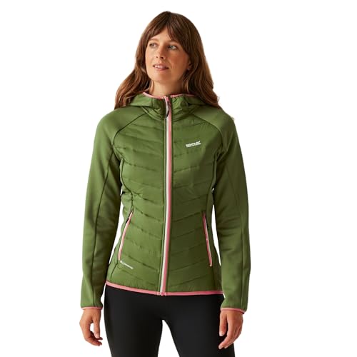 Regatta Andreson VIII Hybrid Damen Jacke, Nephritgrün/Pfirsichblüte, 40 von Regatta