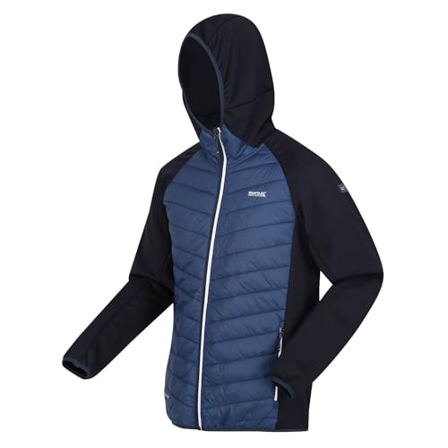 Regatta Andreson VIII Hybrid Softshelljacke | Steppjacke für Herren sehr leicht, Größe:XXXXL, Farbe:Dunkelblau von Regatta