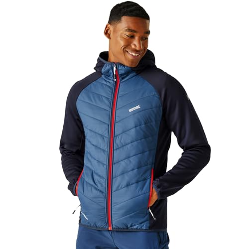 Regatta Herren Padded Hooded Soft Shell Jacket Padded Coat (1 Pack) von Regatta