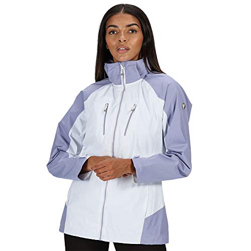 Regatta Calderdale IV Wasserdichte Shell-Jacke mit Taftfutter, verborgener Kapuze und Reißverschlusstaschen von Regatta