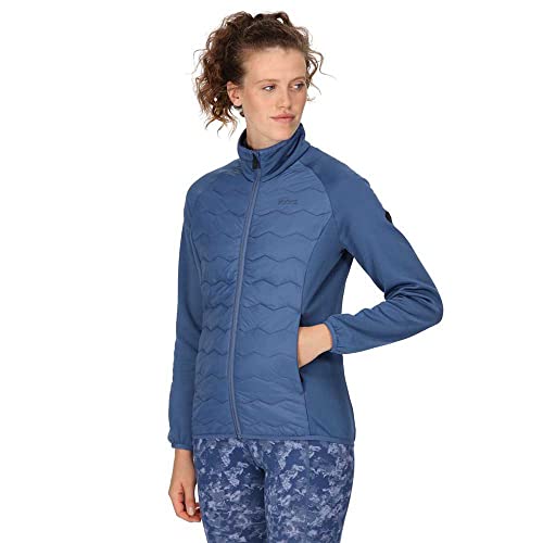 Regatta Clumber Hybrid III Damen-Jacke, Dusty Denim, Größe 40, Mezclilla polvorienta von Regatta