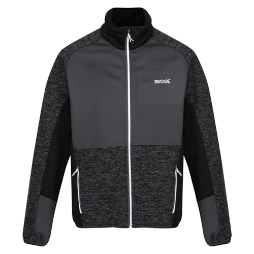 Regatta Coladane IV Strickfleecejacke Herren, Größe:M, Farbe:Grau von Regatta