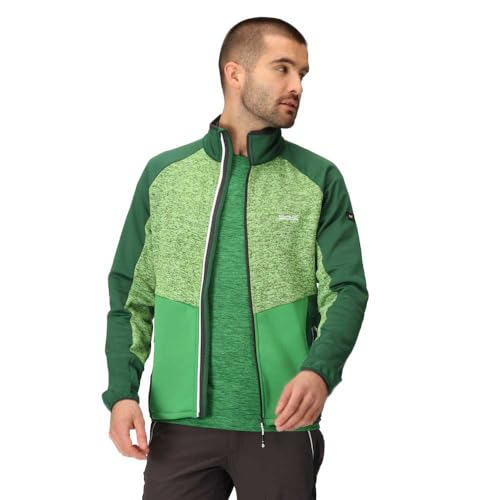 Regatta Coladane V Strickfleecejacke | Midlayer für Herren, Größe:M, Farbe:Grün von Regatta
