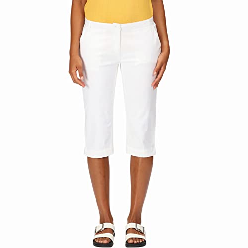 Regatta Damen Bayla Capri Freizeit-Shorts, weiß, 38 von Regatta