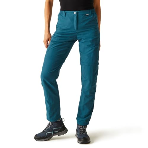 Regatta Damen Chaska Ii Zip Off Wanderhose Hose, Marokkanisches Blau, 38 Regatta Damen Chaska Ii Zip Off Wanderhose Hose, Marokkanisches Blau, 38 von Regatta