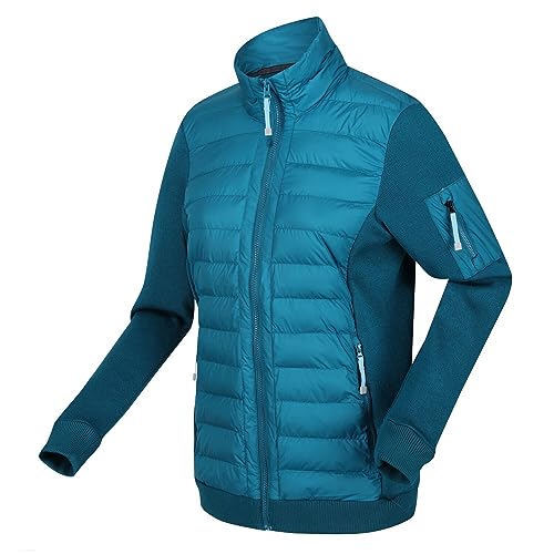 Regatta Damen Colliston Baffle Fleece-Hybridjacke RWA604 38 petrol von Regatta