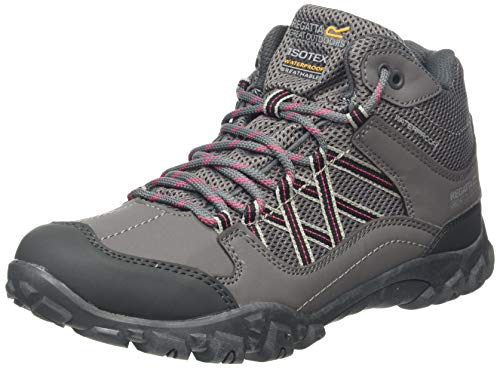 Regatta Edgepoint Mid Waterproof Hiking Boot Trekking-& Wanderstiefel, Grau (Granit/Duchess 805), 36 EU von Regatta