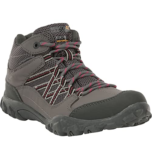 Regatta Damen Women's Edgepoint Waterproof Mid Walking Boots Trekking-& Wanderstiefel, Grey, 38 EU von Regatta
