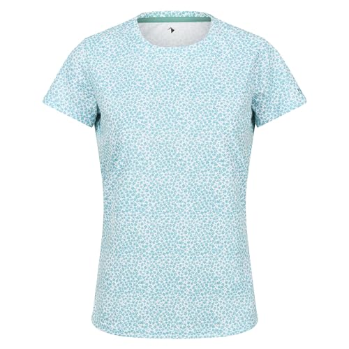 Regatta Damen Fingal Edition T-Shirt, Bristol Blue Ditsy, 40 von Regatta