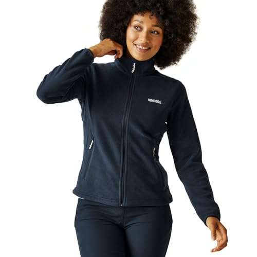 Regatta Damen Women's Floreo Iv Full Zip Fleece Jacket Fleecejacke, Navy, 44 von Regatta