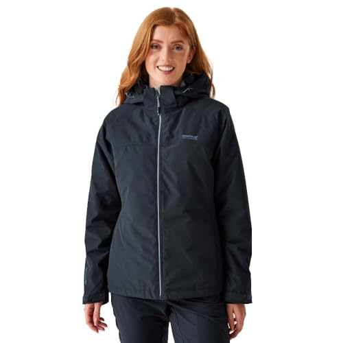 Regatta Damen Frelton Jacke, Marineblau/Koronettblau, 42 von Regatta
