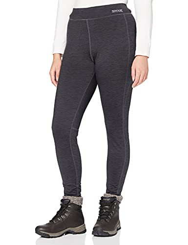 Regatta Damen Holeen Winter Leggings Hose, Schwarz, 38 von Regatta