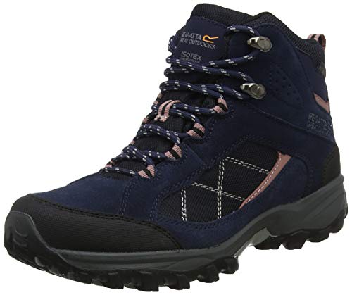 Regatta Damen Lady Clydebank Walking Shoe, Navy/AshRose, 36 EU von Regatta