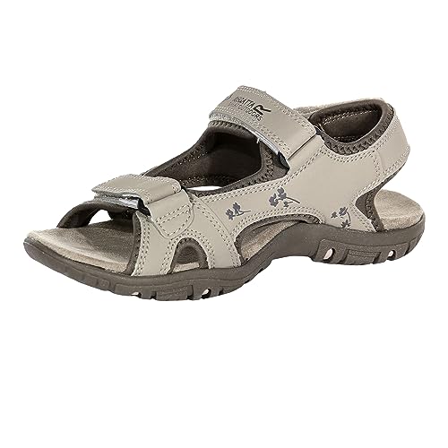 Regatta Damen Lady Haris Peeptoe Sandalen, (LtStl/Granit 9ul), 4 EU von Regatta