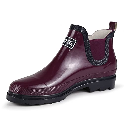 Regatta Damen Lady Harper Welly Rain Boot, Prune/Iron von Regatta