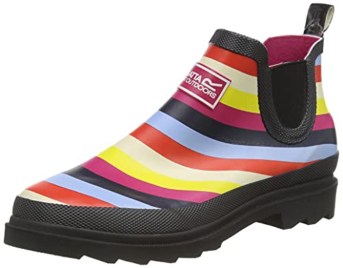 Regatta Damen Lady Harper Gummistiefel, Bunt gestreift, 37 EU von Regatta