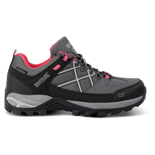 Regatta Damen Lady Samaris III Halbschuhe, Dark Steel Pink Potion, 40 EU von Regatta
