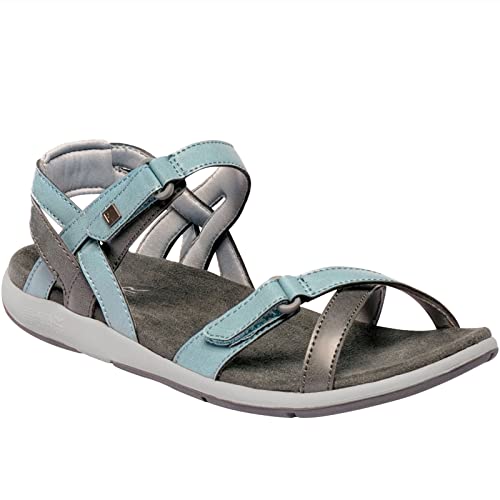 Regatta Damen Lady Santa Cruz Knöchelriemchen Sandalen, Blau (Stonebl/ltst), 37 EU von Regatta