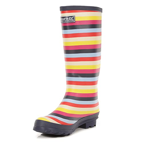 Regatta Damen Ly Fairweather II Rain Boot, Multi Stripe, 39 EU von Regatta