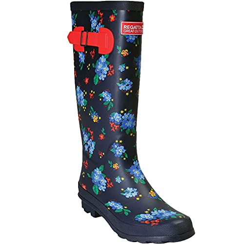 Regatta Damen Ly Fairweather II Rain Boot, Navy/RebelRd, 36 EU von Regatta