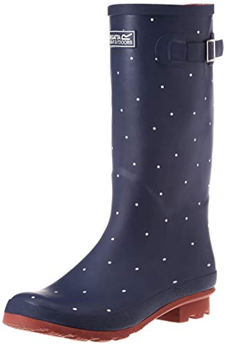 Regatta Damen Ly Fairweather II Rain Boot, Navy/Tikka, 39 EU von Regatta