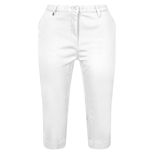 Regatta Damen Mayaan Capri Hose, weiß, 46 von Regatta