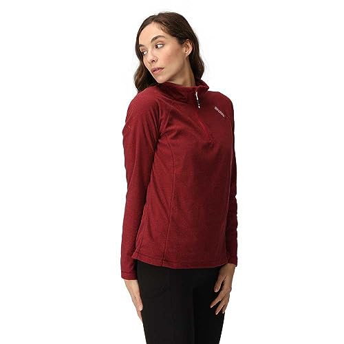 Regatta Damen Montes Leichter Fleece Pullover mit Half Zip RWA240 H23 42 weinrot von Regatta