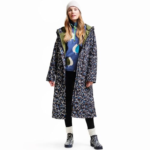 Regatta Damen Orla Kiely Longer Quilted Jacket Stepp-/Steppjacken, Berry Bubble Blue, 32 von Regatta
