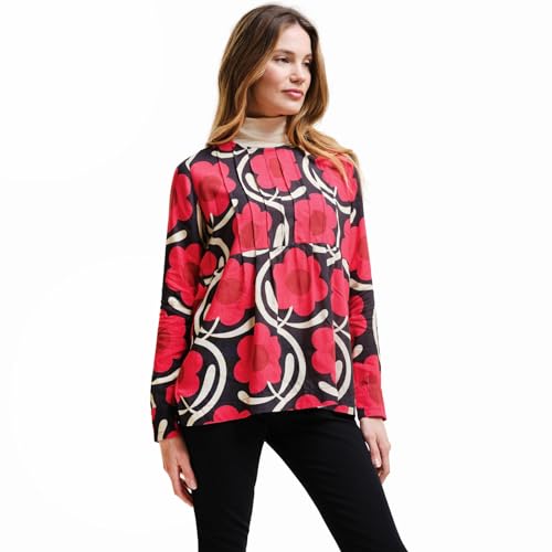 Regatta Damen Orla Langarmshirt Bluse, Apfelblütengelb, 44 von Regatta