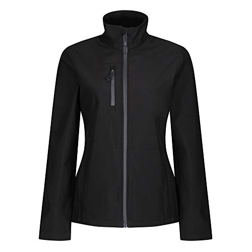 Regatta Damen Professional Women's Honestly Made Recycled Full Zip Fleece Fleecejacke, Schwarz, 42 von Regatta