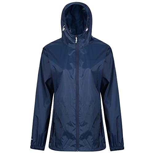 Regatta Damen Professional Women's Packaway Waterproof Jacket Pack it Regenjacke, Navy, 36 von Regatta