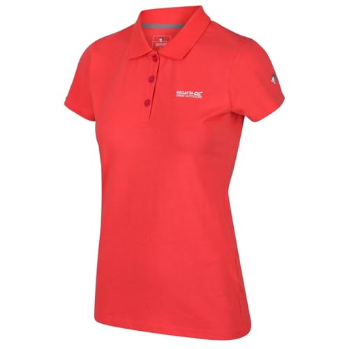 Regatta Damen Sinton' Coolweave Cotton Active T-Shirt/Polos/Unterhemden, Roter Himmel, 38 von Regatta