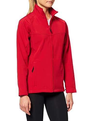 Regatta Damen Uproar Soft Shell Jacke, Klassisch Rot/Robbe Grau, 36 von Regatta